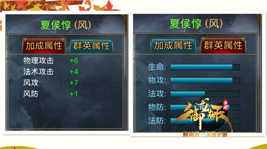 副将属性分析之夏侯惇