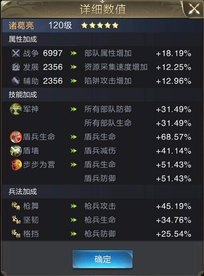 【攻略】全能军神！“奢华版”的高性价比全兵种神将诸葛亮